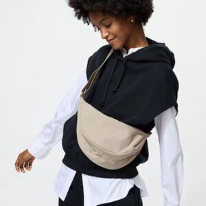 Uniqlo Round Mini Shoulder Bag | Beige